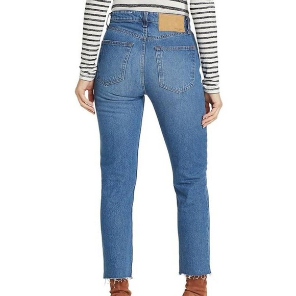NWT Rag & Bone Nina High Rise Ankle Cigarette Straight Jeans sz 28 - Picture 8 of 12